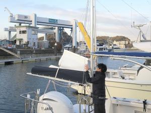 P.8 FMSの対策と開発したセイルパック（SP付）の展開と収納