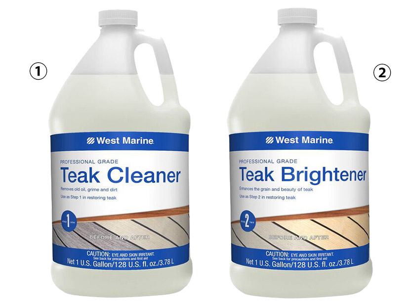 ❶W/Mクリーナー  ❷W/Mブライトナー