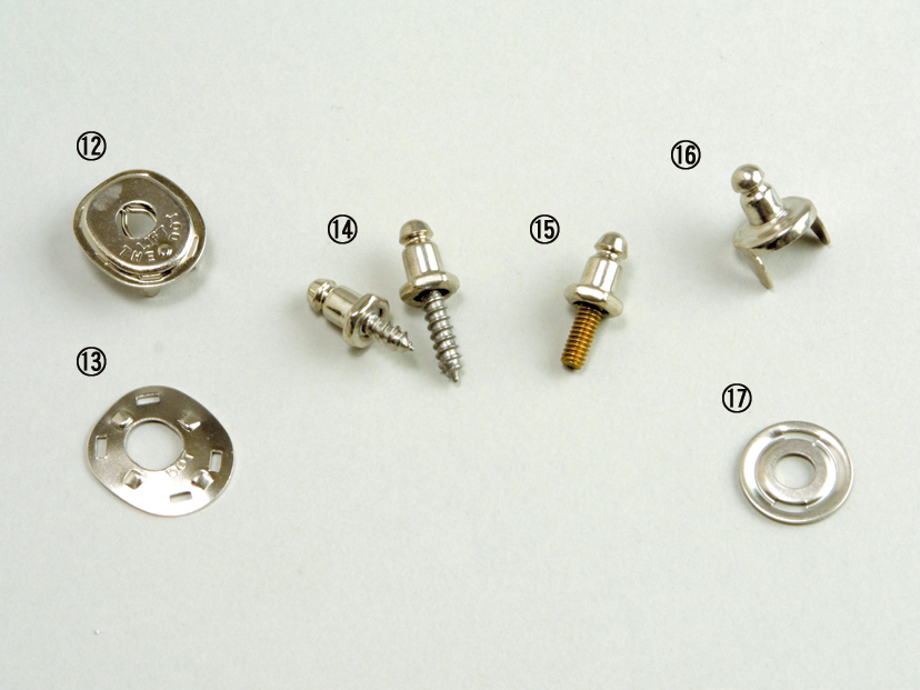 DOT Fasteners Made in U.S.A　.カメノコ